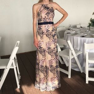 Floral formal gown